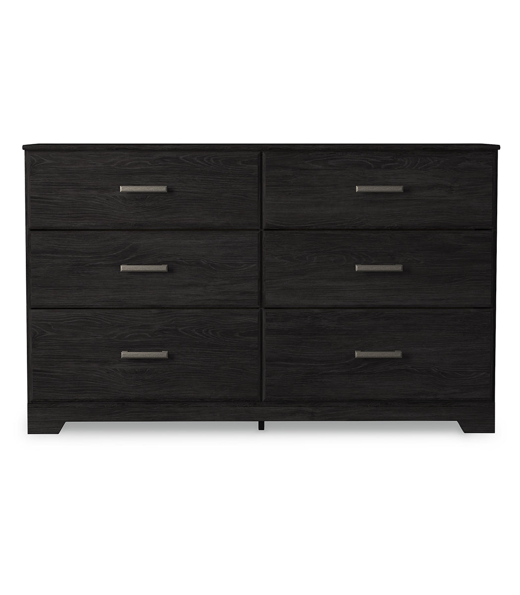 Belachime Twin Panel Bed with Dresser