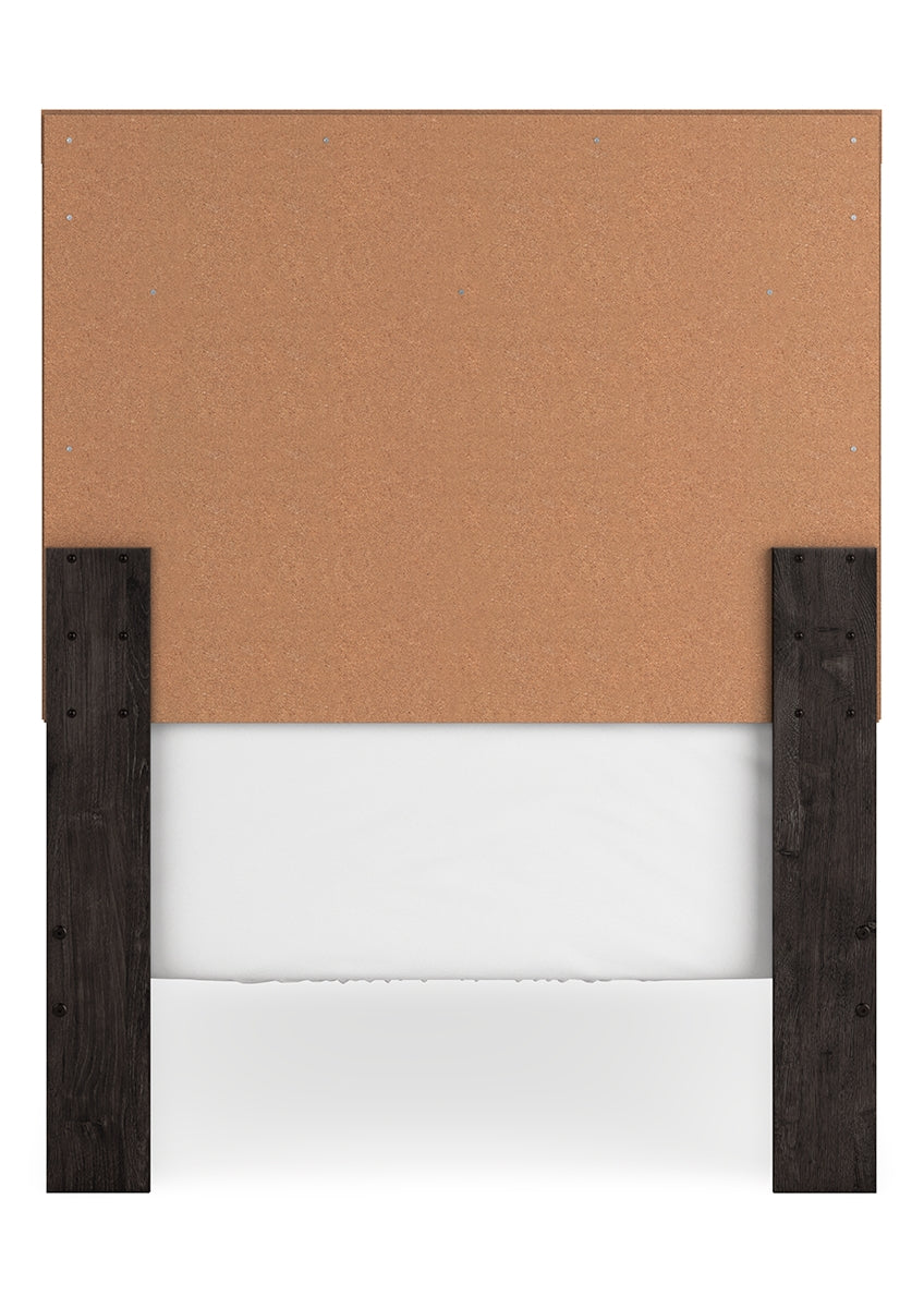 Belachime Twin Panel Bed with Dresser