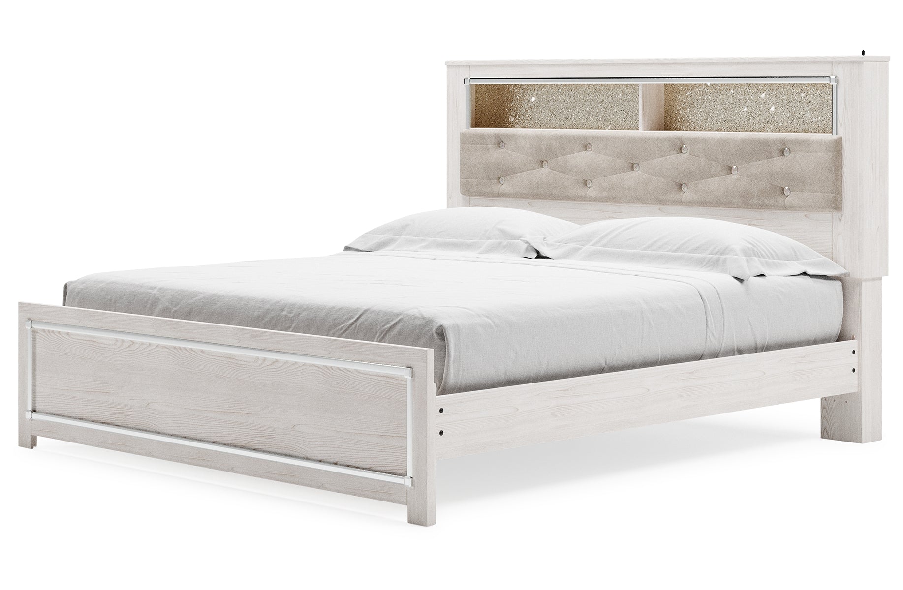 Altyra King Panel Bookcase Bed