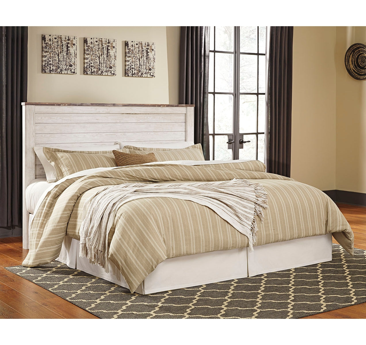 Willowton King/California King Panel Headboard