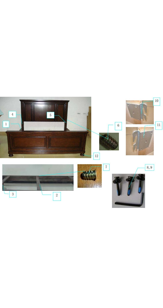 Porter King Panel Bed