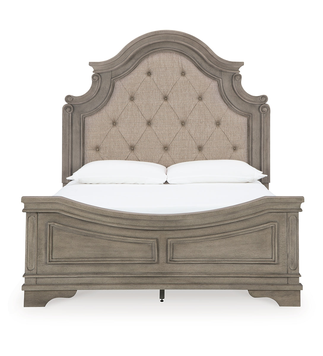 Lodenbay Queen Panel Bed with Mirrored Dresser