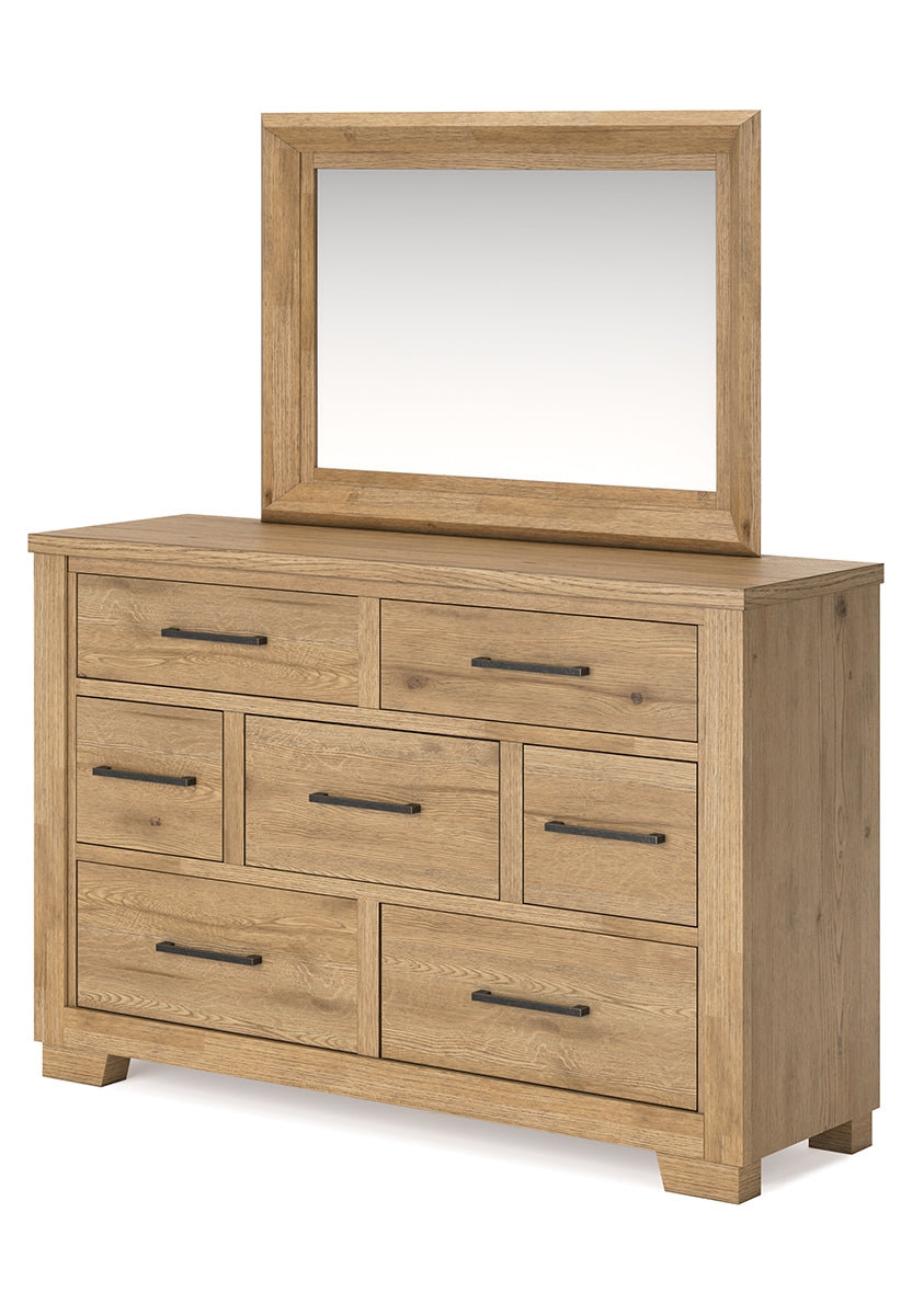 Galliden Dresser and Mirror