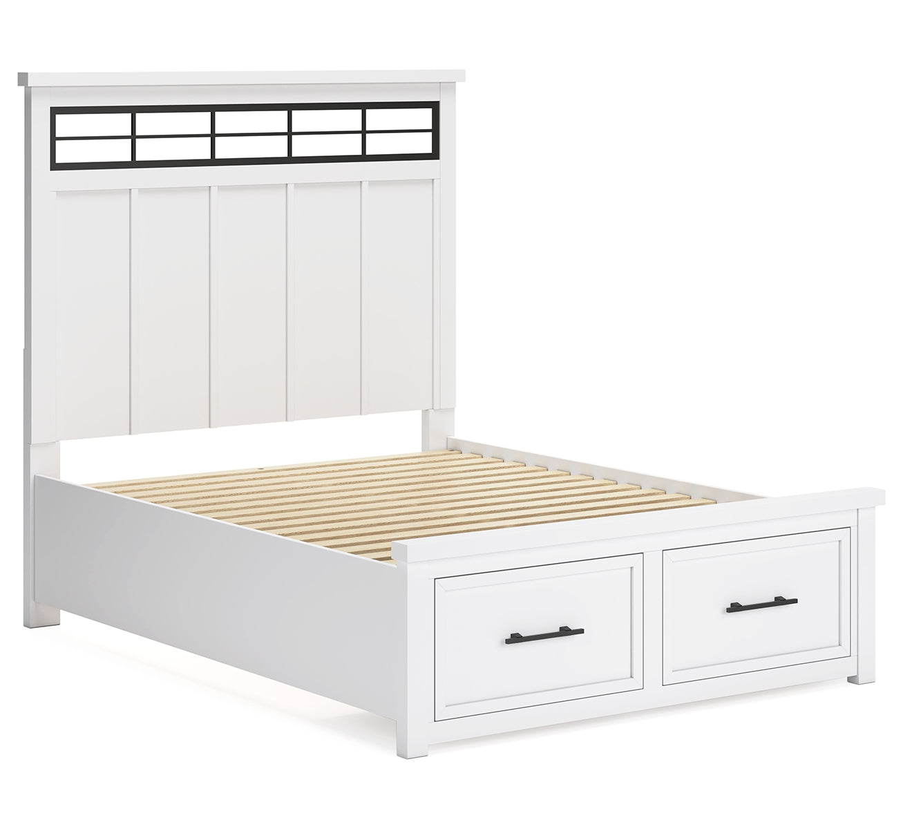 Ashbryn Queen Panel Storage Bed