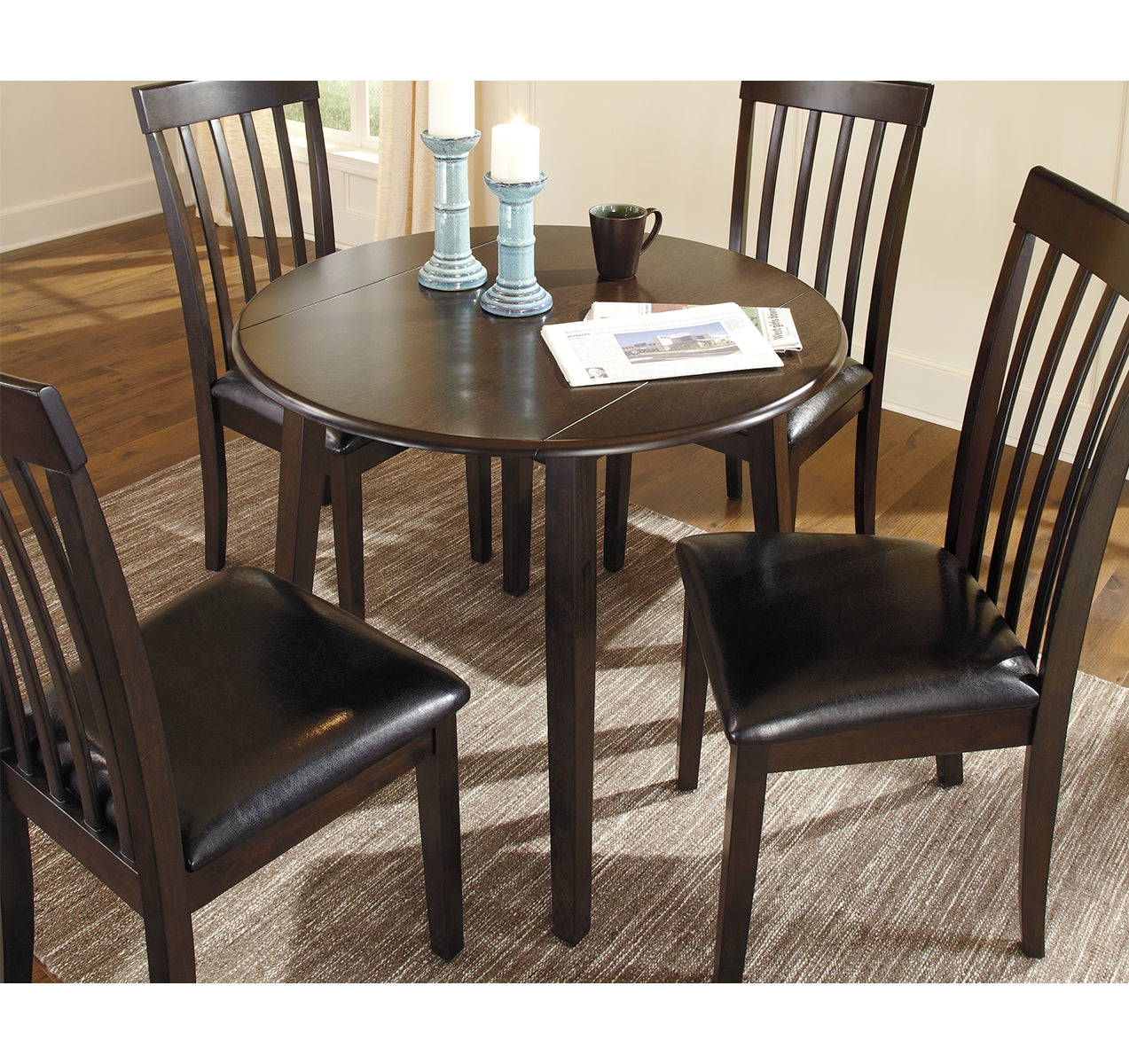 Hammis Dining Drop Leaf Table