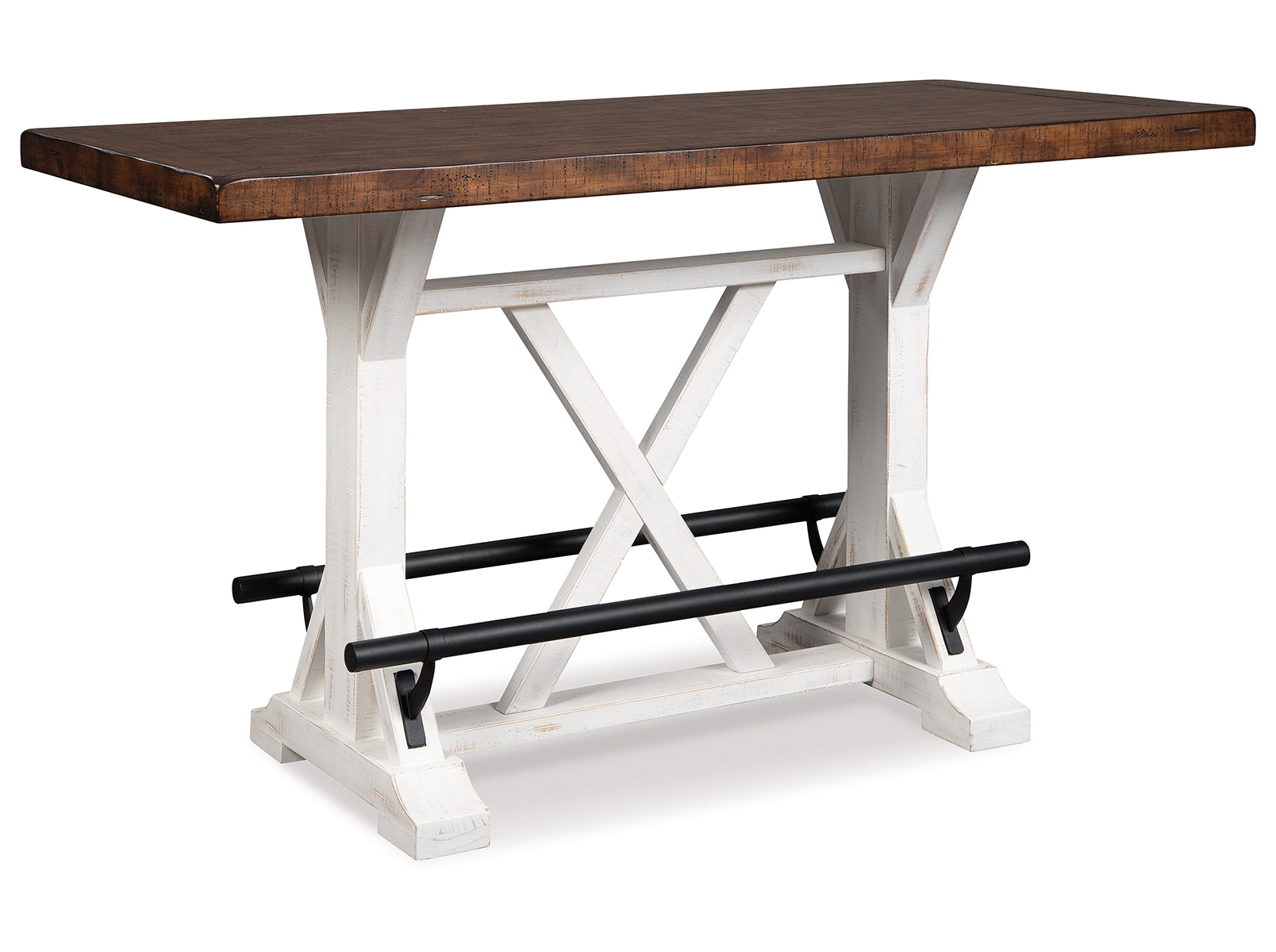 Valebeck Counter Height Dining Table and 2 Barstools