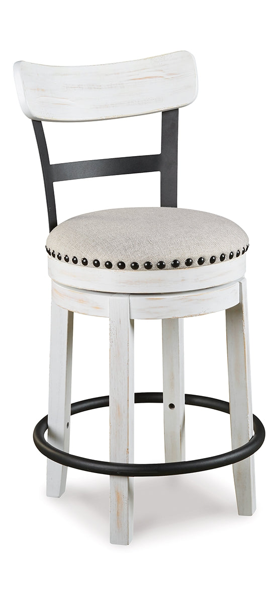 Valebeck Counter Height Dining Table and 2 Barstools