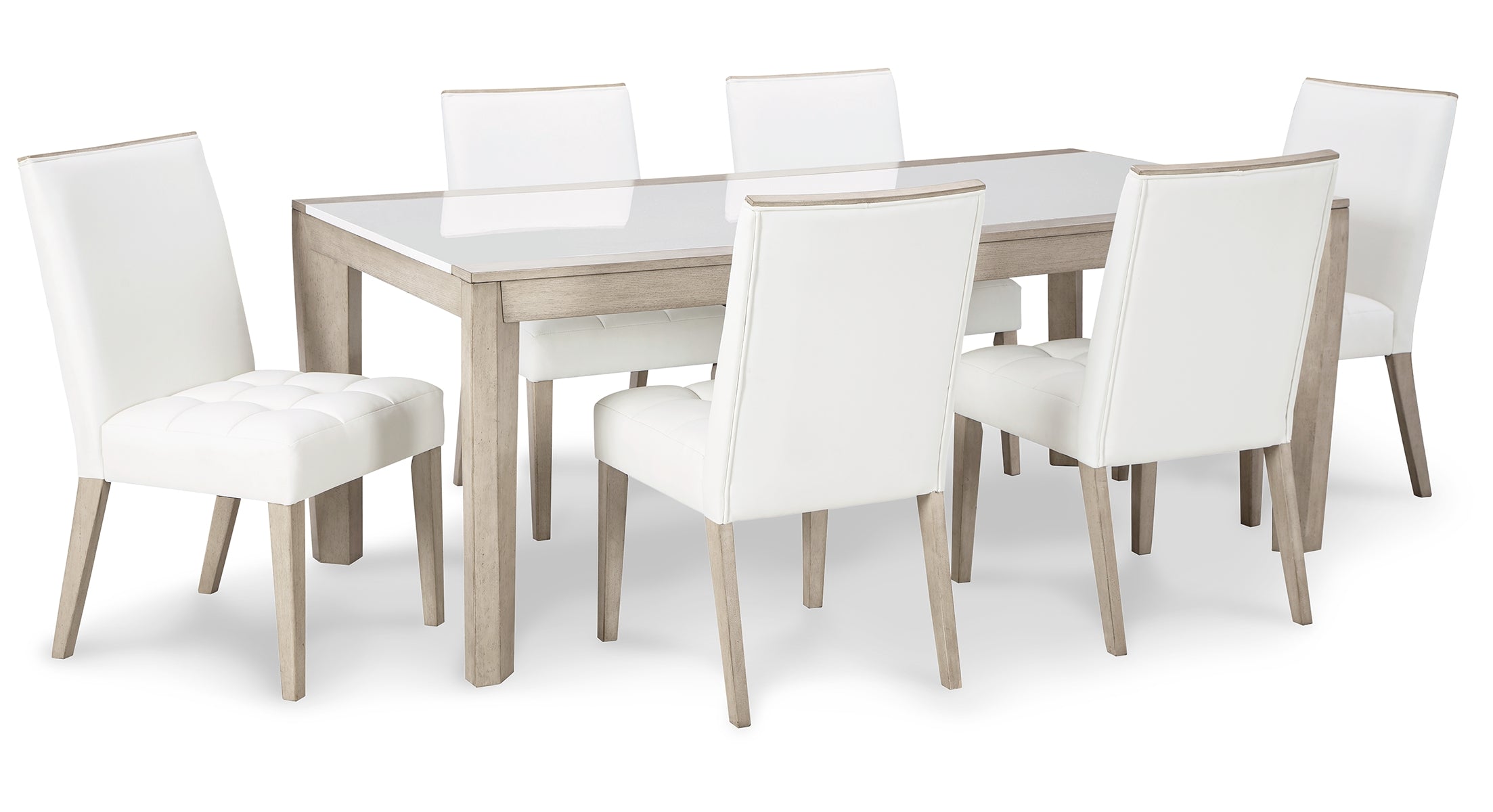 Wendora Dining Table and 6 Chairs