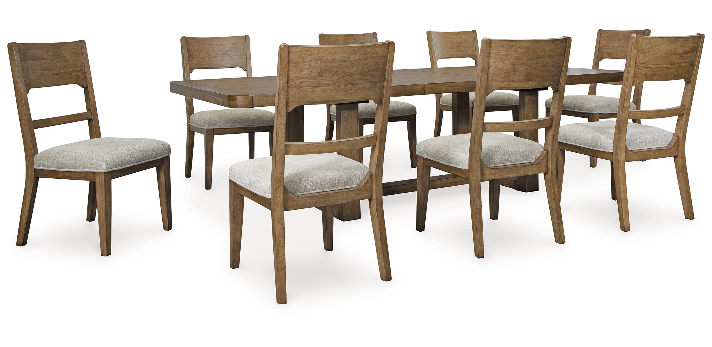 Cabalynn Dining Table and 8 Chairs