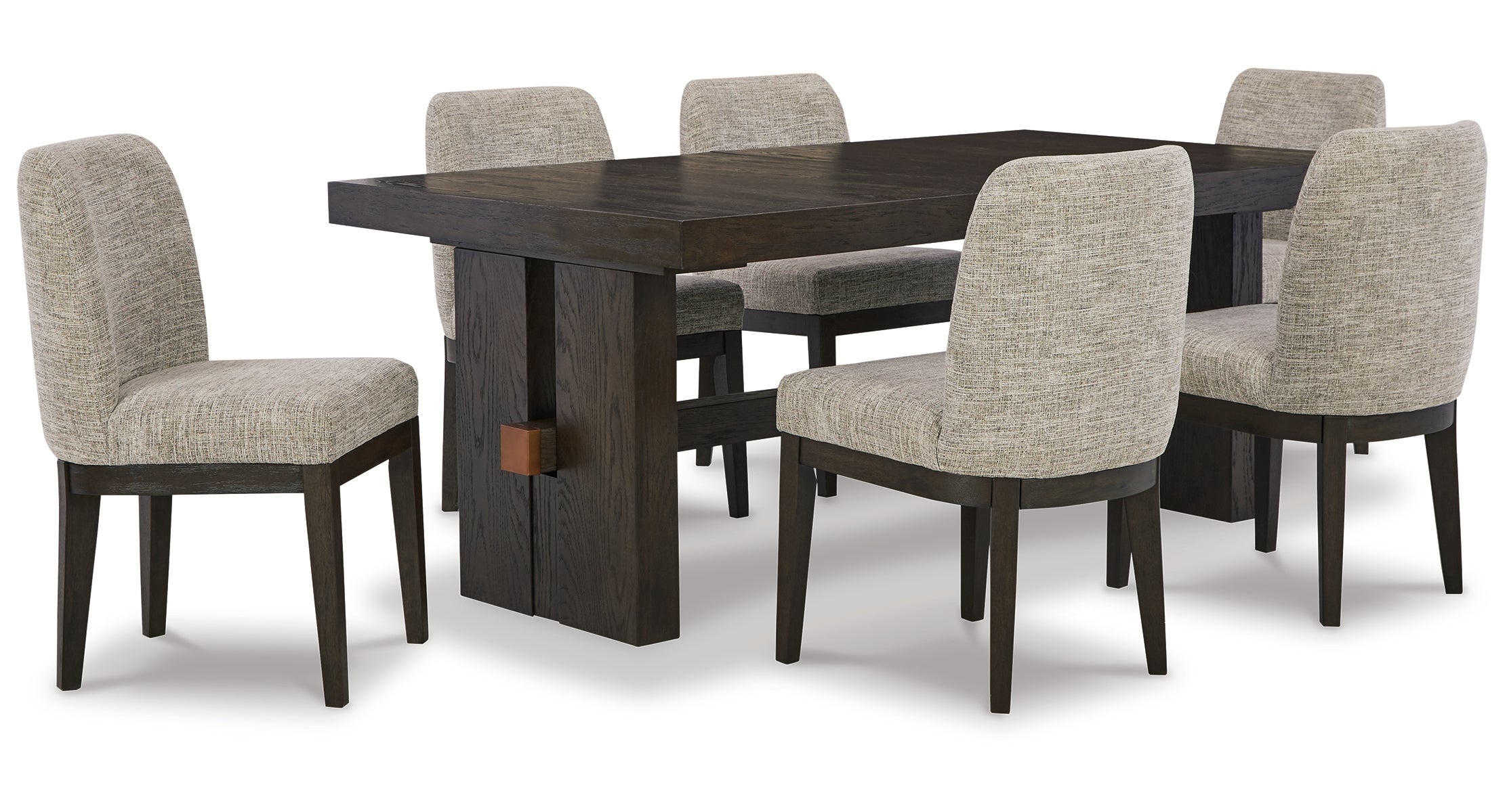 Burkhaus Dining Table and 6 Chairs