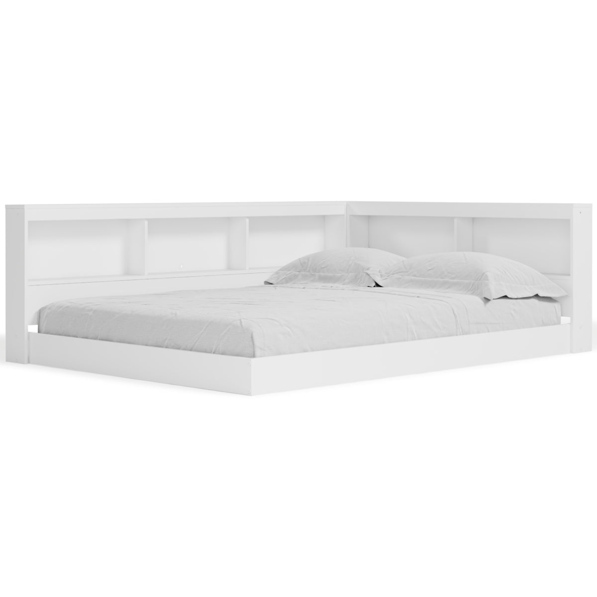 Piperton Full Bookcase Storage Bed