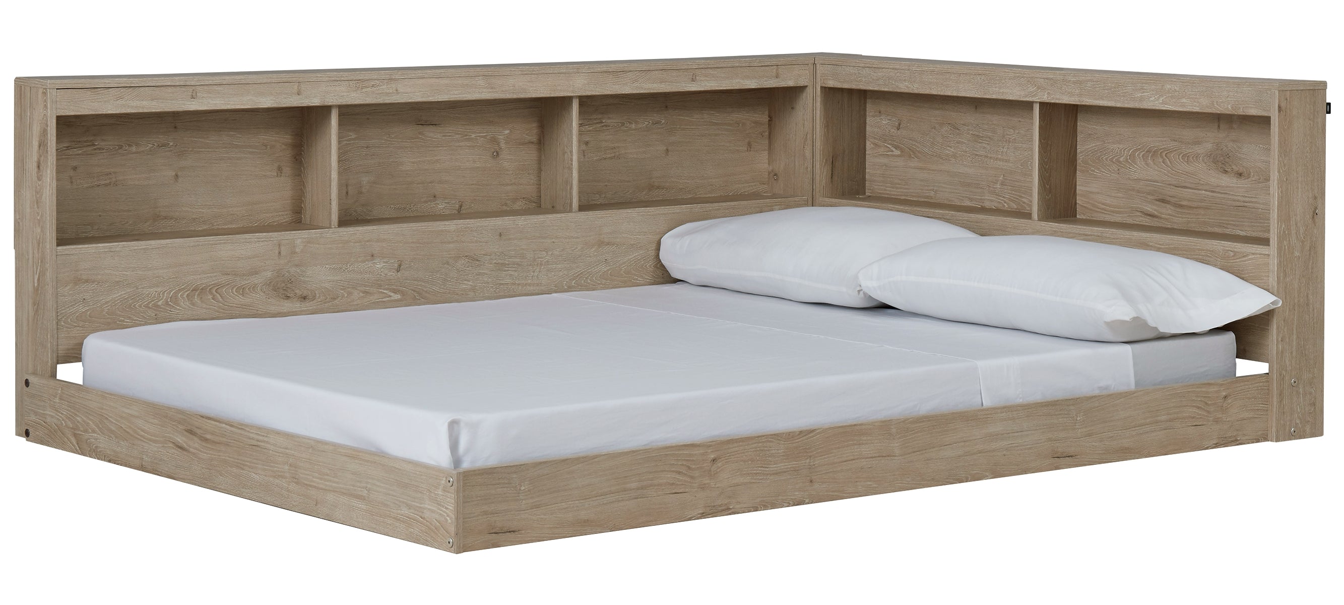 Oliah Full Bookcase Storage Bed