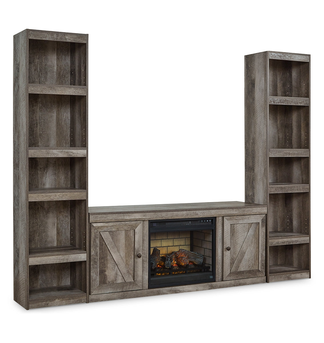 Wynnlow 3-Piece Entertainment Center with Electric Fireplace
