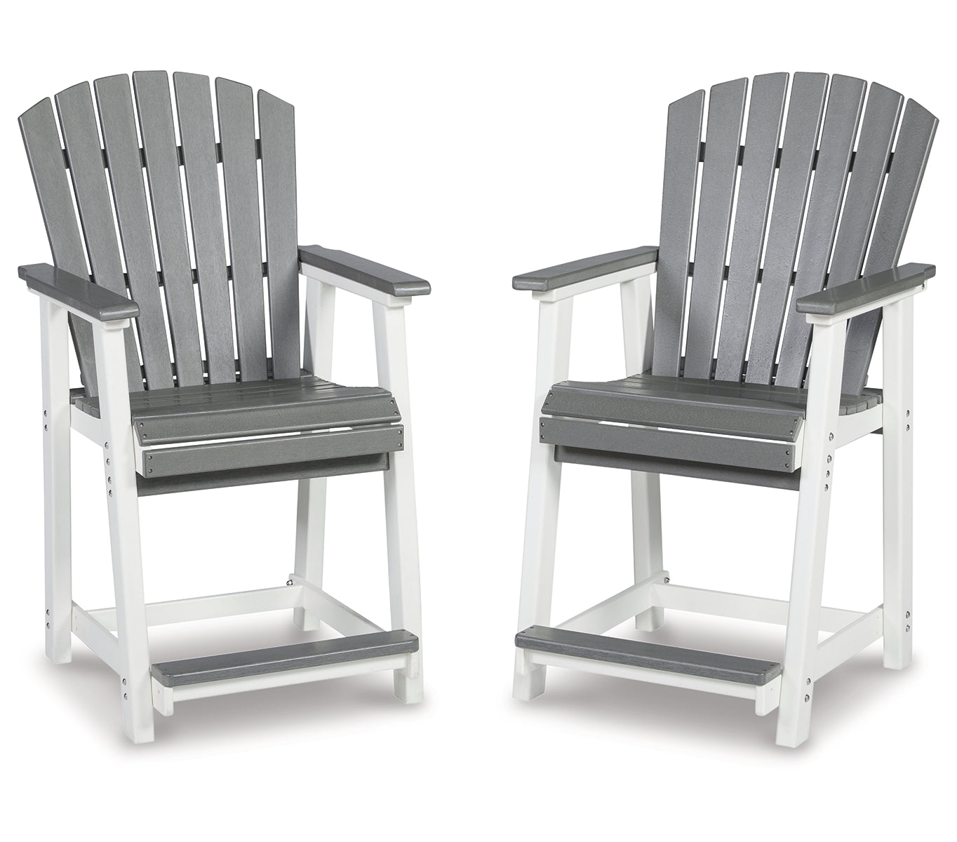 Transville Outdoor Counter Height Bar Stool (Set of 2)