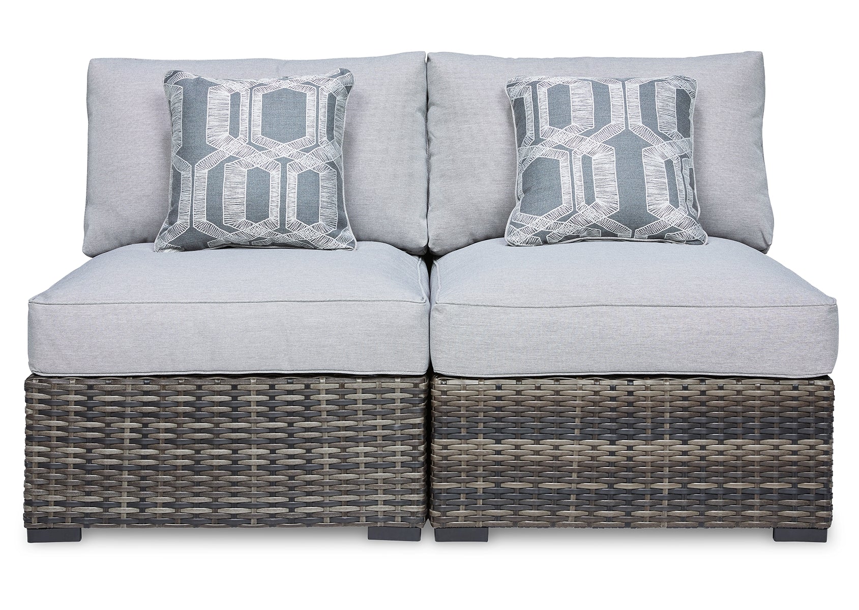 Harbor Court Armless Chair with Cushion (Set of 2)