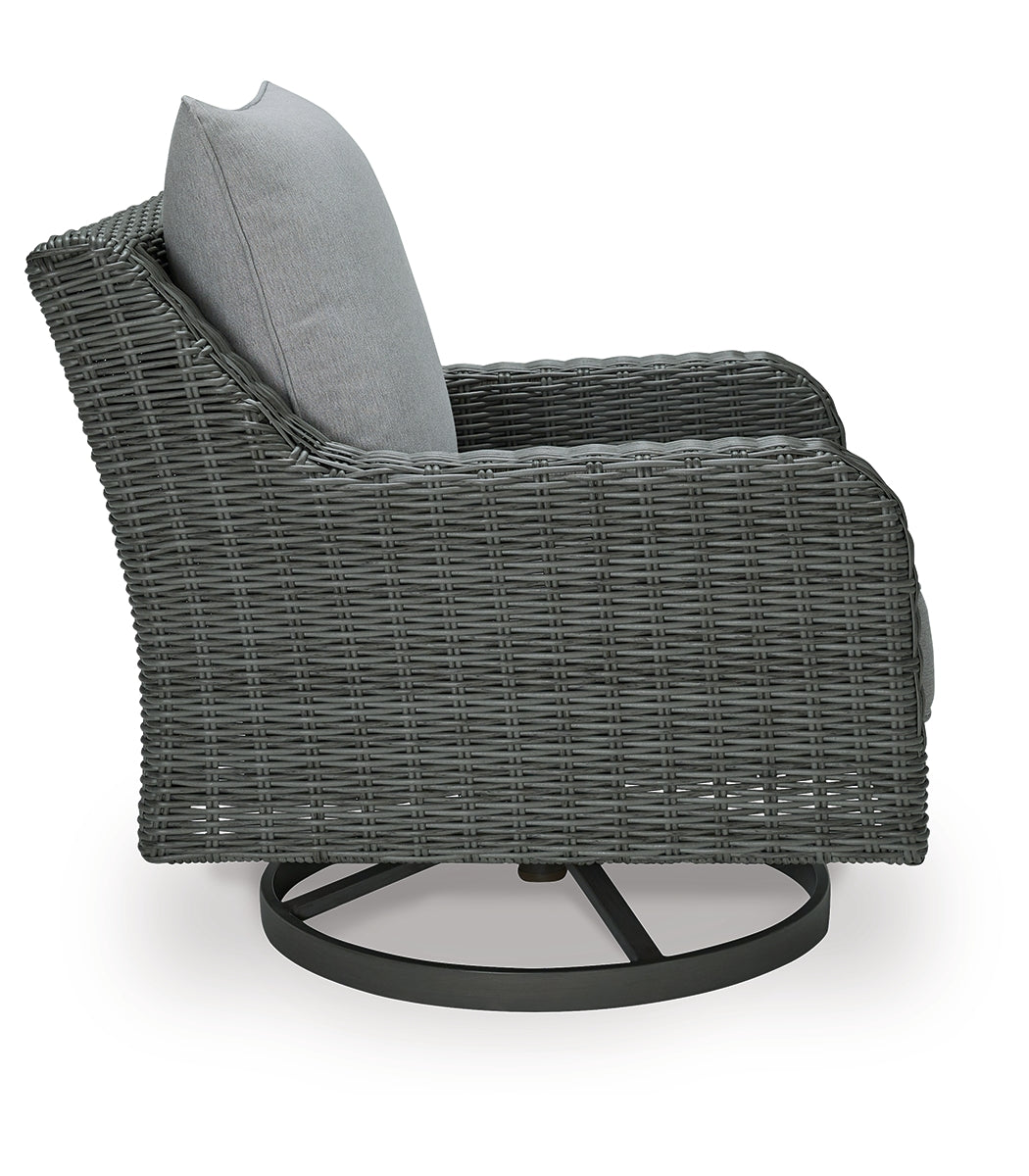 Elite Park Outdoor Swivel Lounge with Cushion
