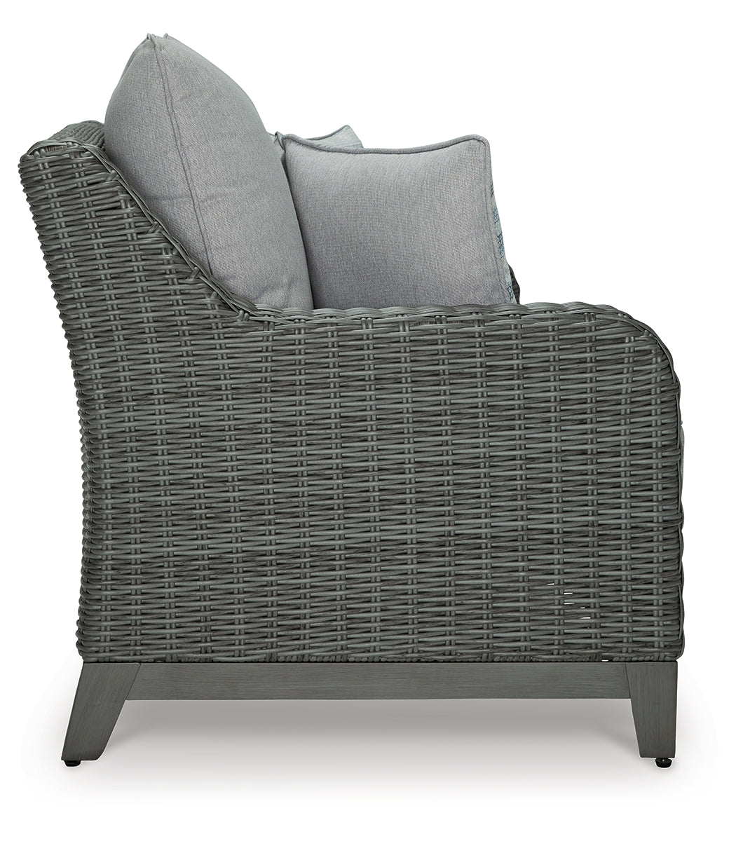 Elite Park Outdoor Loveseat with Cushion