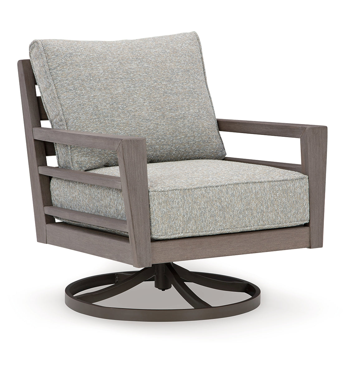 Hillside Barn Outdoor Swivel Lounge with Cushion