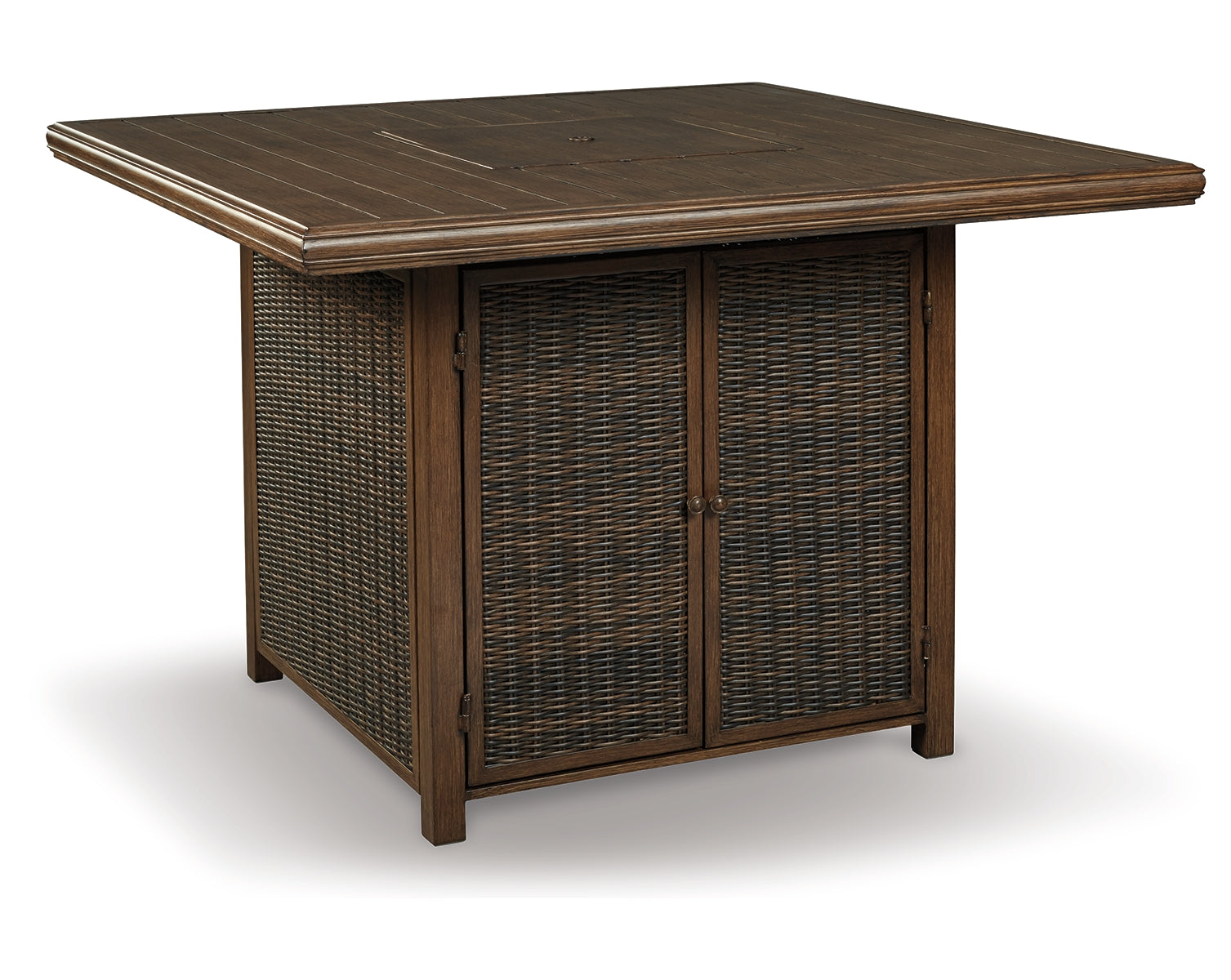 Paradise Trail Bar Table with Fire Pit