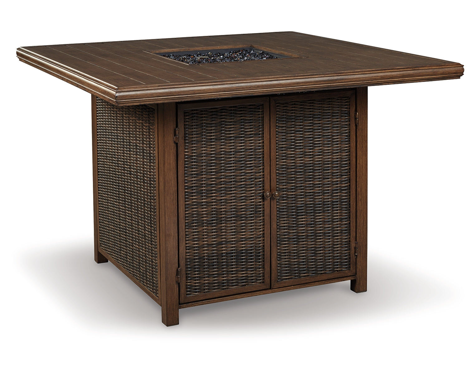 Paradise Trail Bar Table with Fire Pit