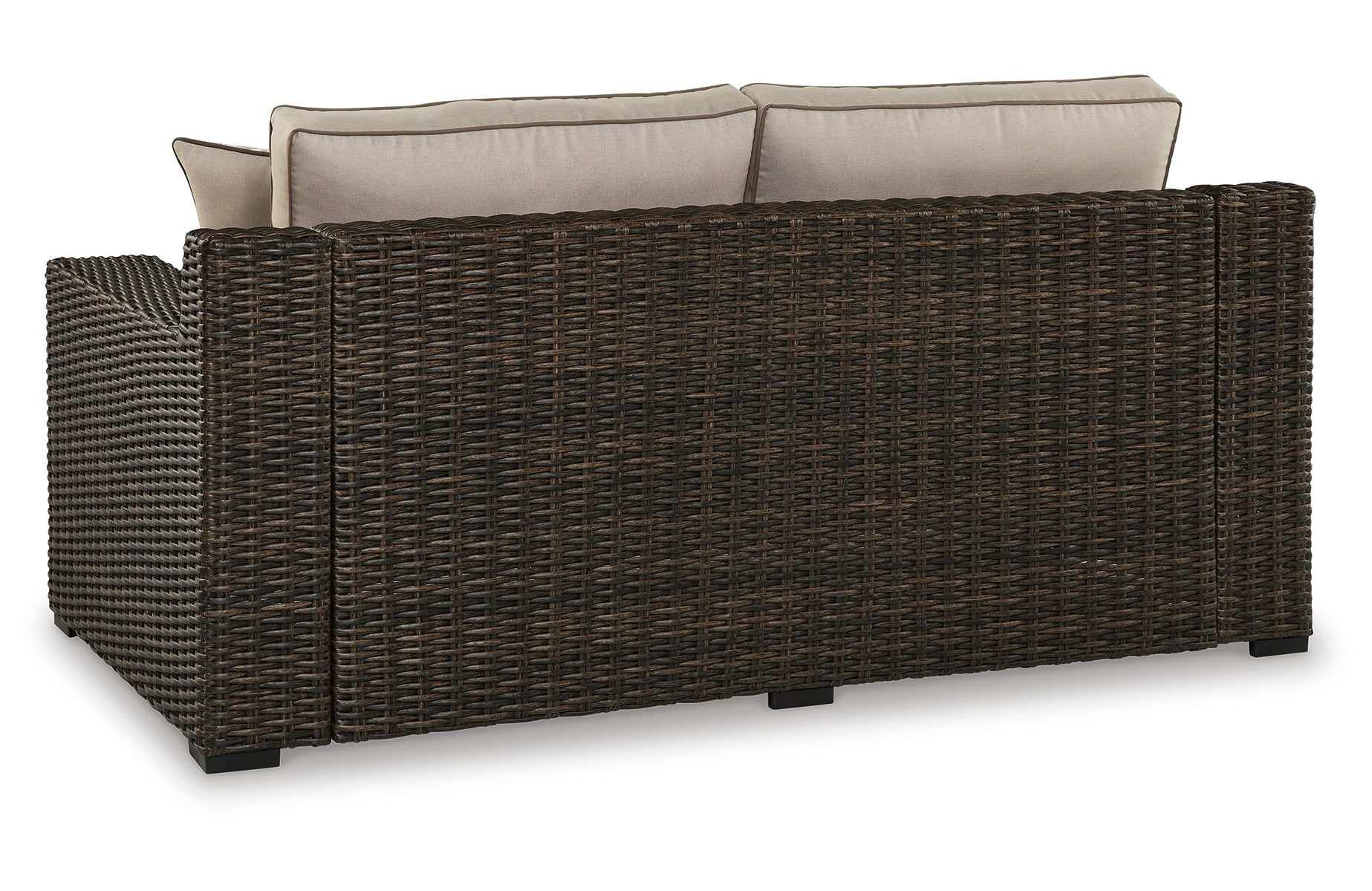 Coastline Bay Outdoor Loveseat with Cushion