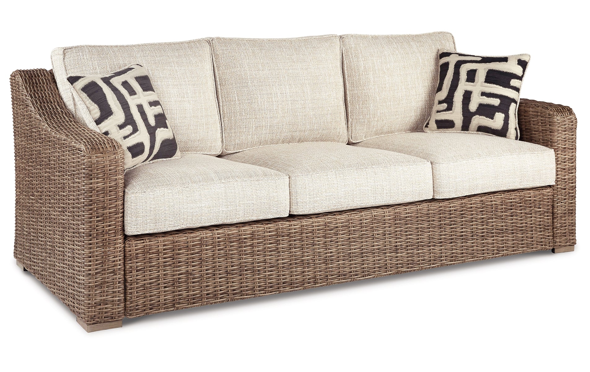 Beachcroft Outdoor Sofa with 2 Lounge Chairs