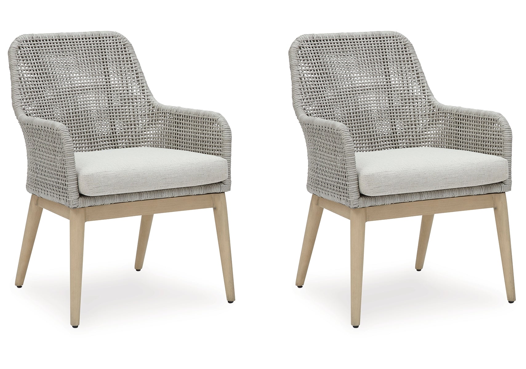 Seton Creek Outdoor Dining Arm Chair (Set of 2)