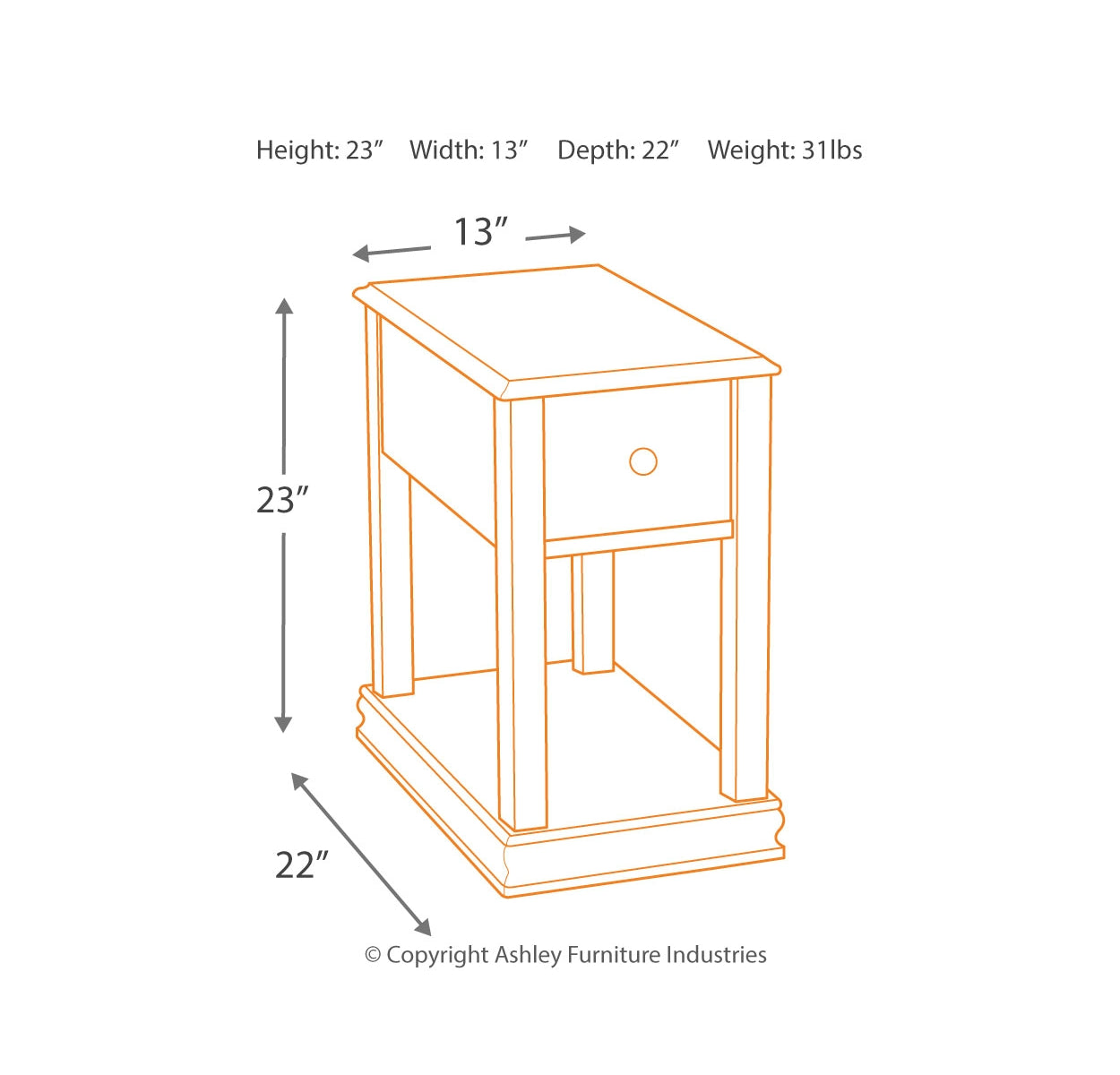 Breegin 2 End Tables