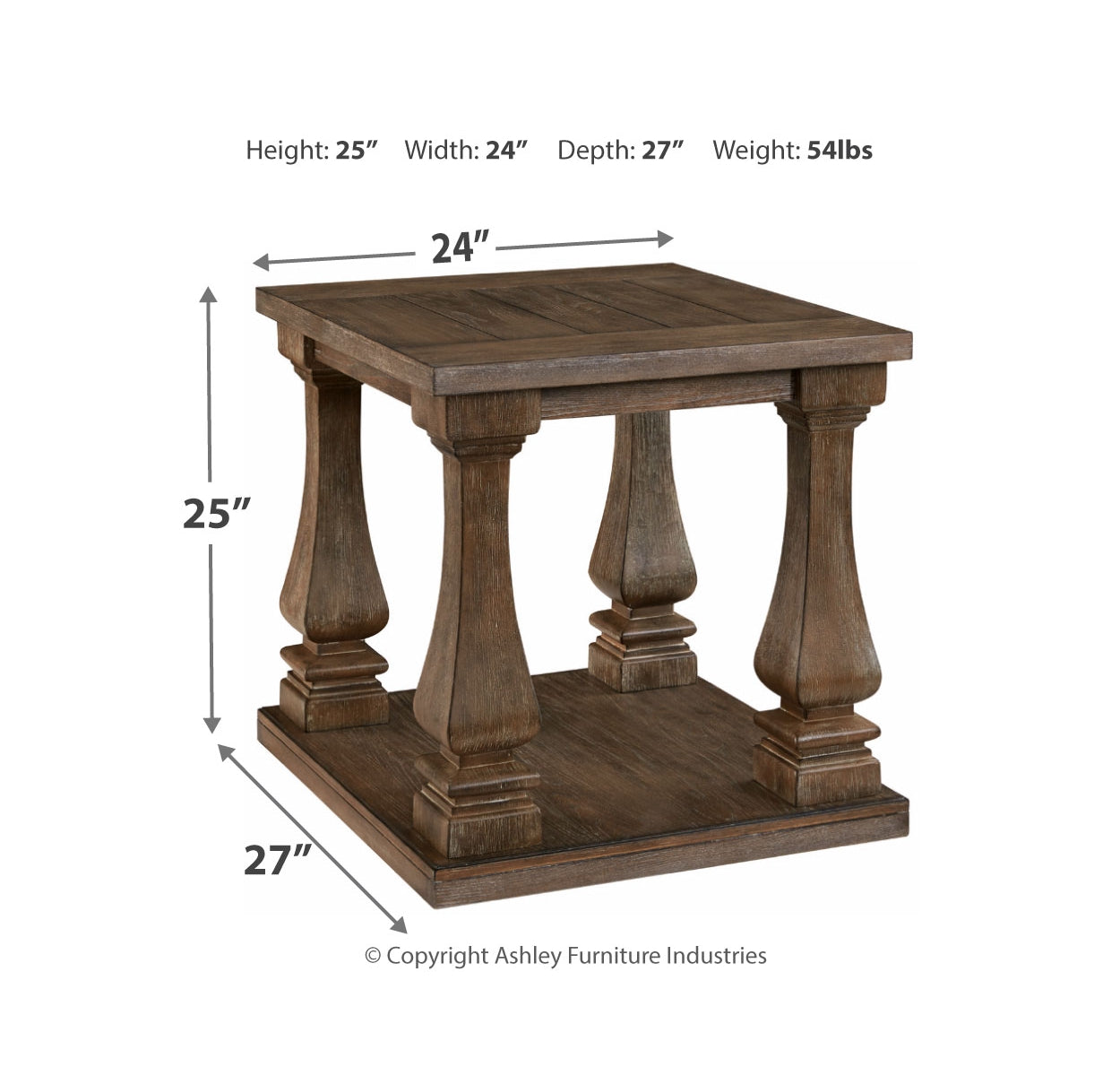 Johnelle 2 End Tables