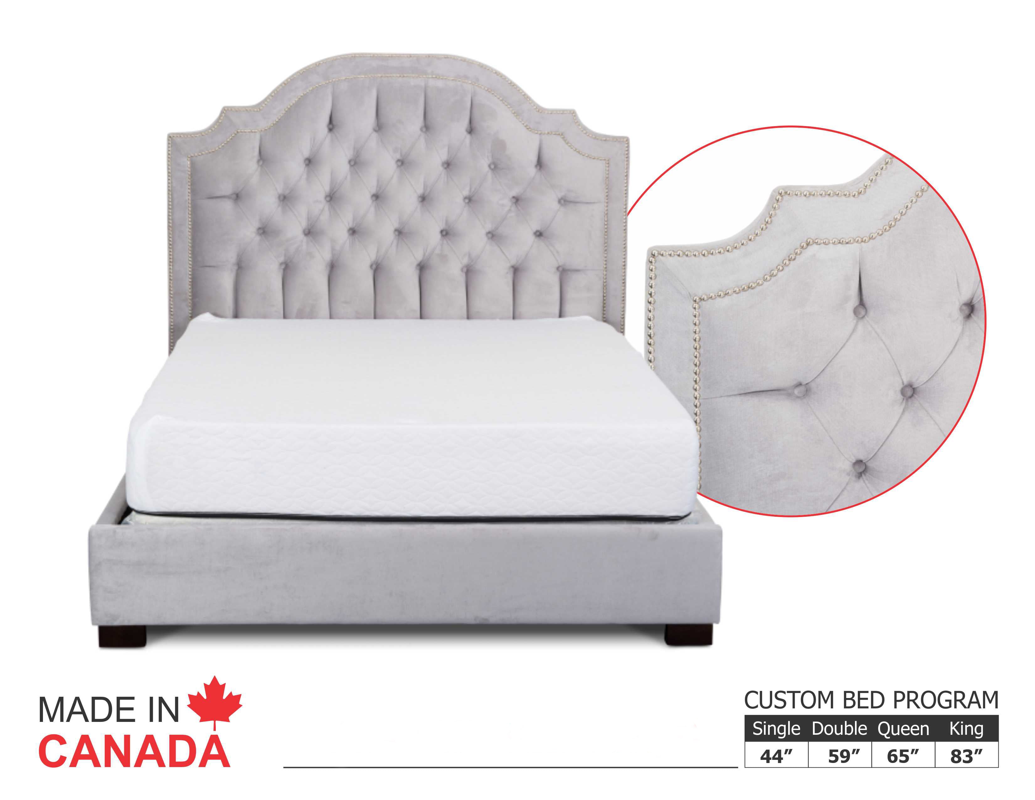 Anastasia Tufted Bed