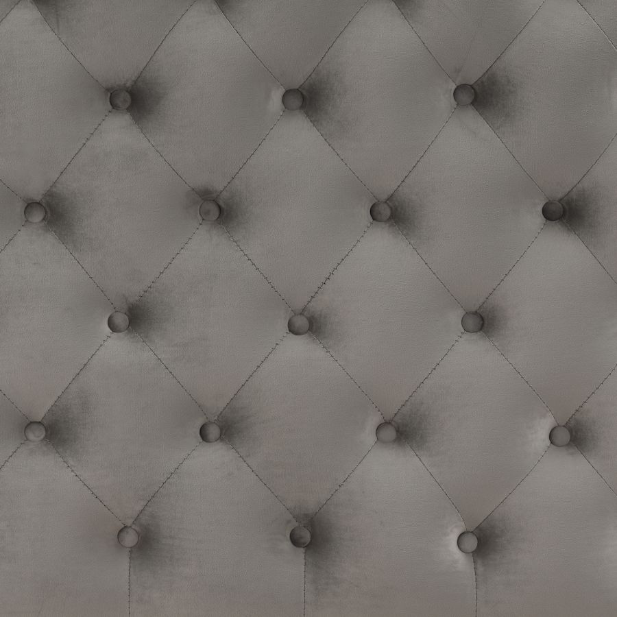 Greta 60" Queen Bed in Grey