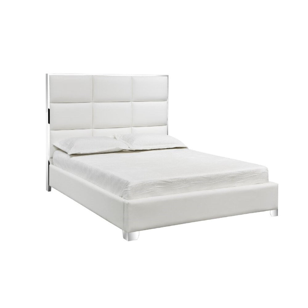 BLAIR KING BED - WHITE