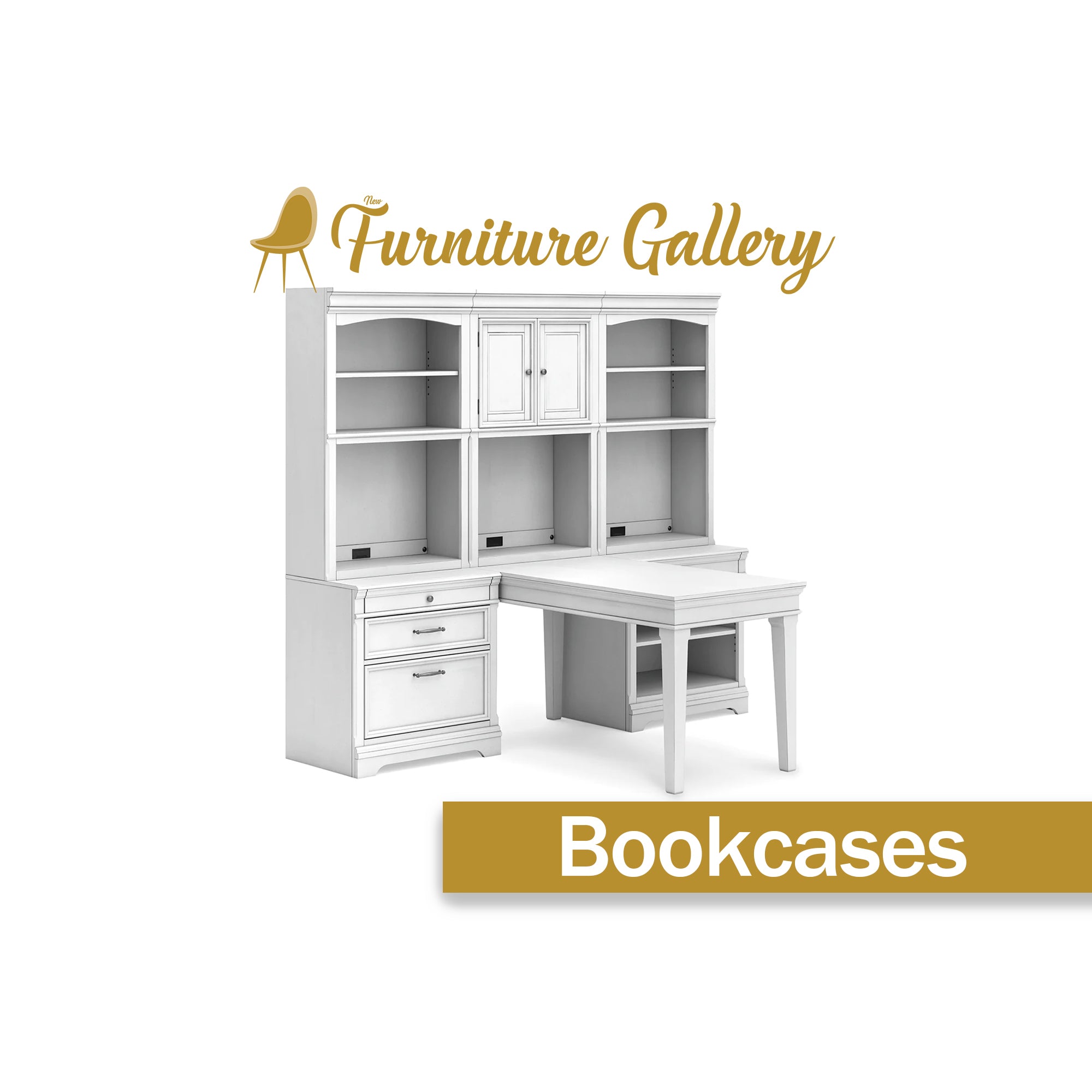 Bookcases by New Furniture Gallery. 