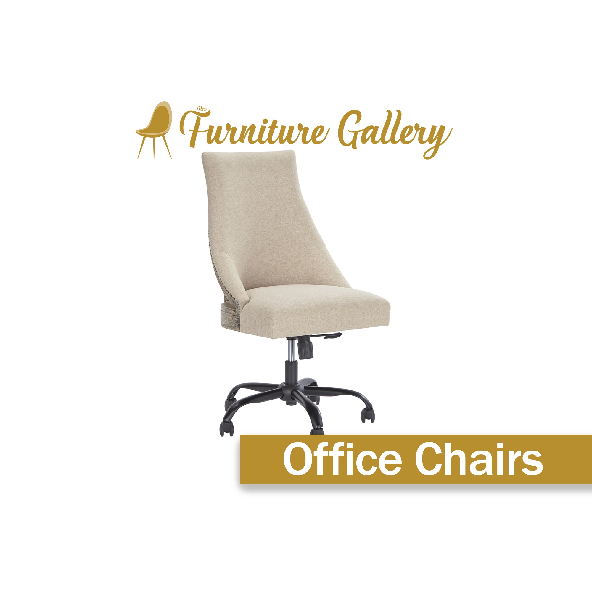 Office Chairs by New Furniture Gallery. This Image consists of office chair by Ashley 