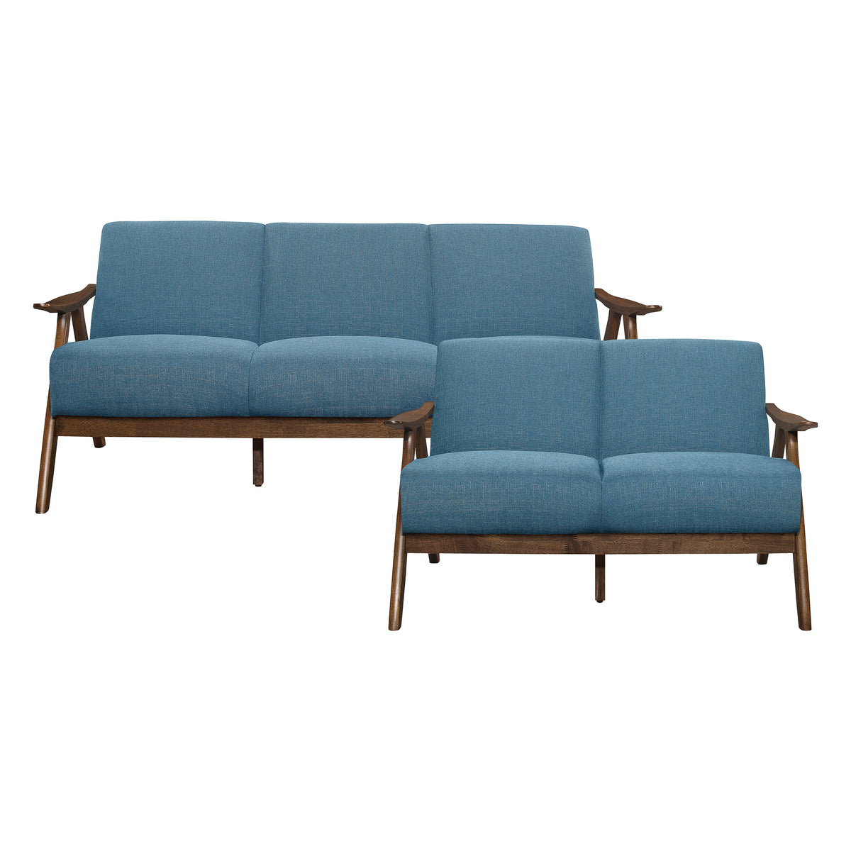 Damala 2-Piece Living Room Set (Sofa, Loveseat)