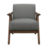 Damala Gray Accent Chair - 1138GY-1