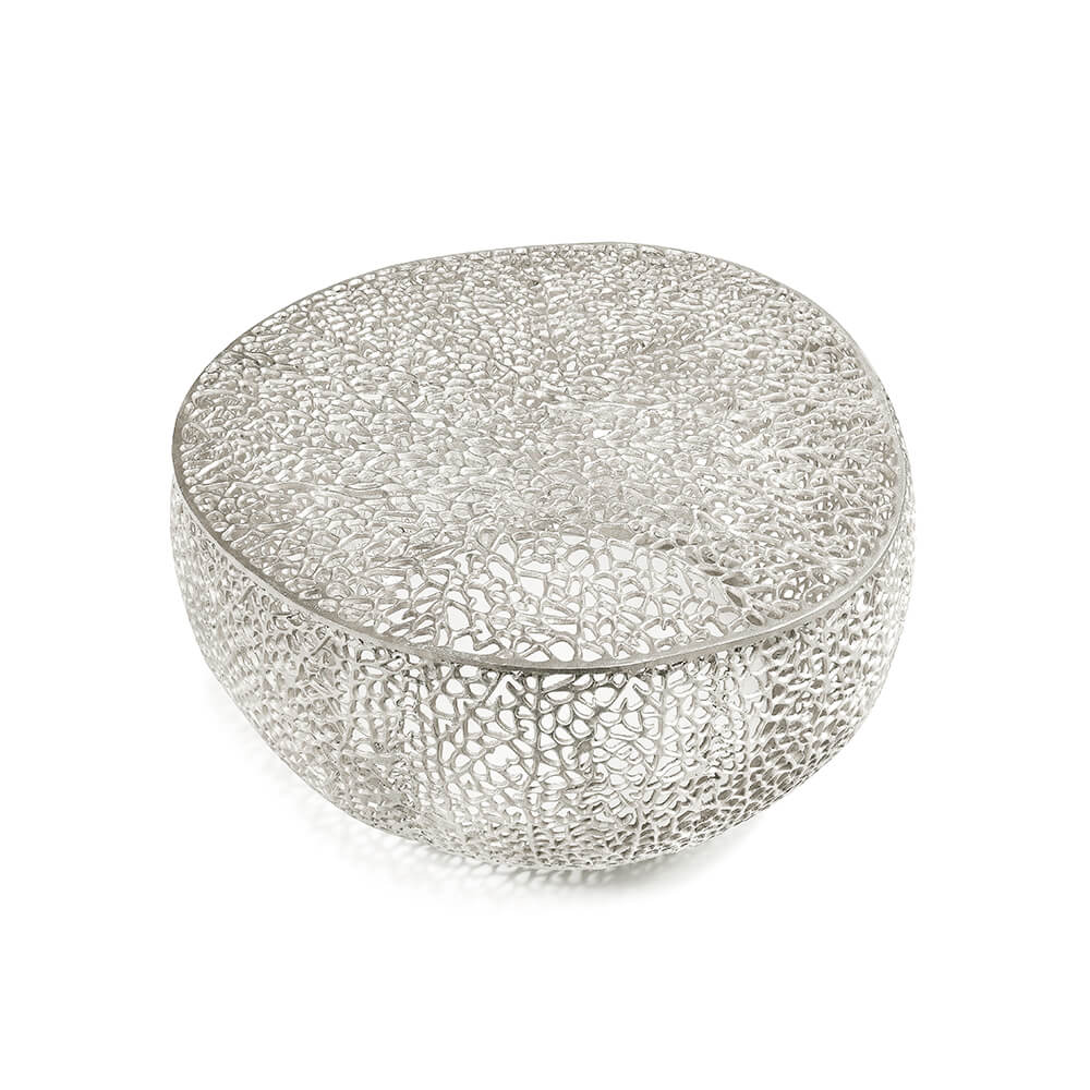 Dolce Artisanal Silver Charm Coffee Table