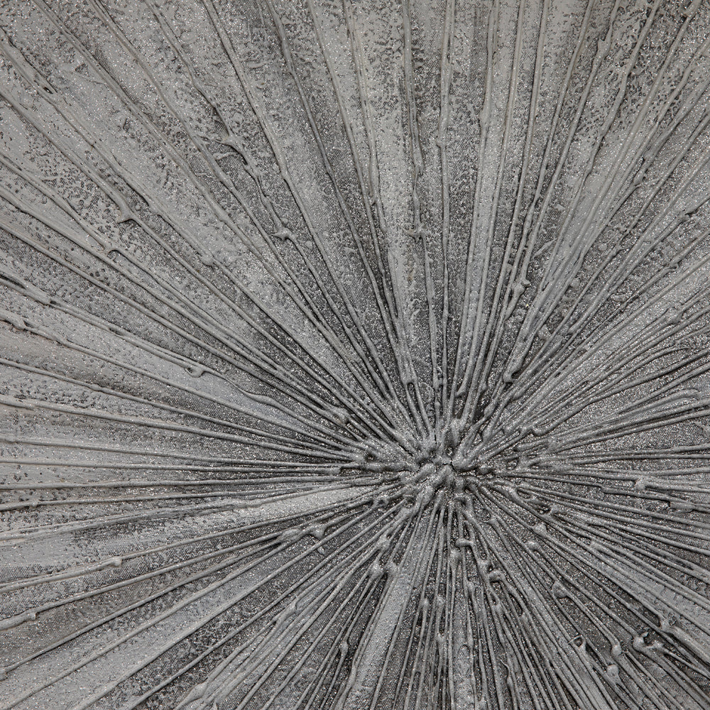 Elegant Embellished Abstract Canvas Art