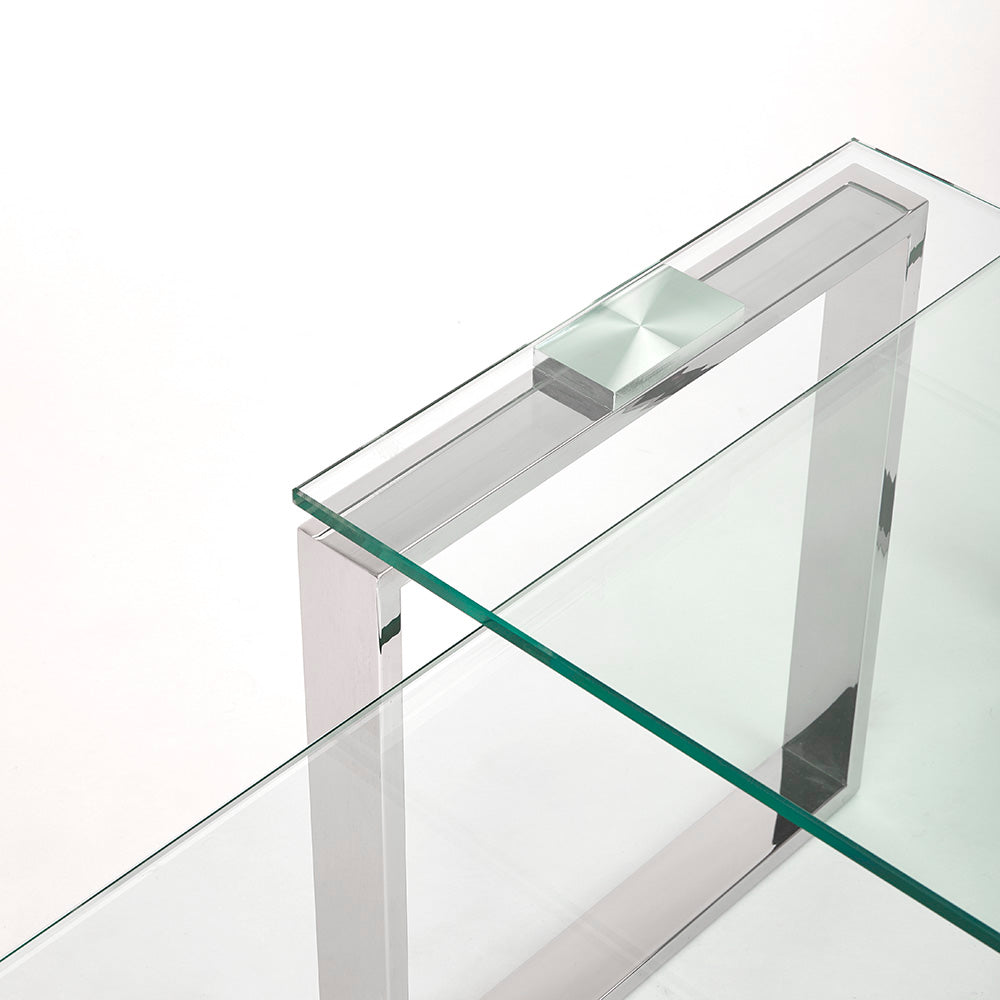 Millennium Elegance 2-Piece Nesting Coffee Table Set