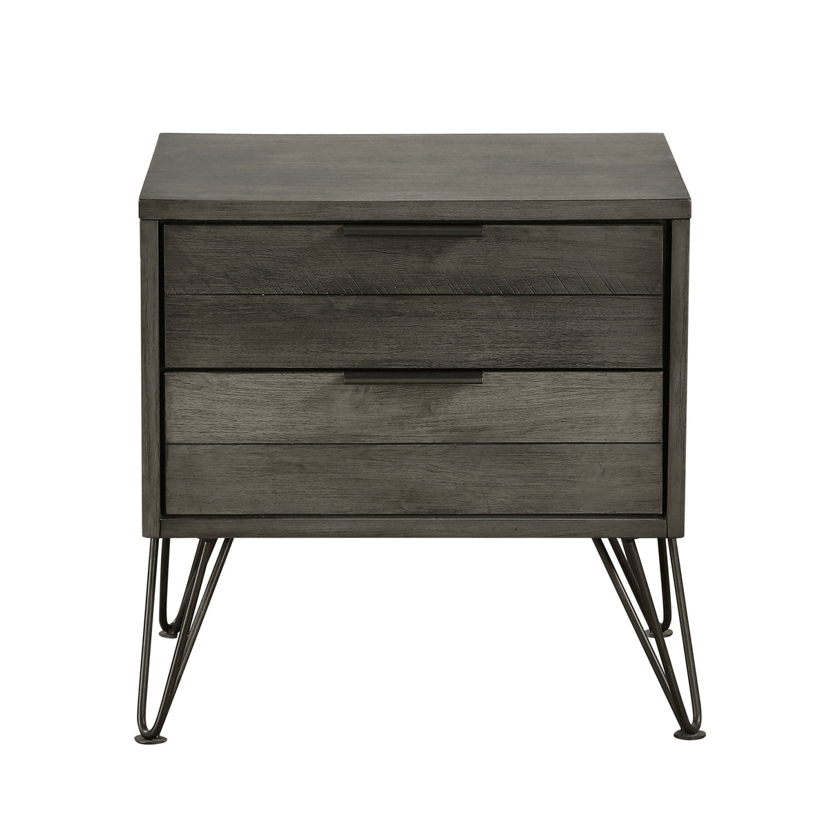 Urbanite 4-Piece Queen Bedroom Set (Queen Bed, Nightstand, Dresser, Mirror)