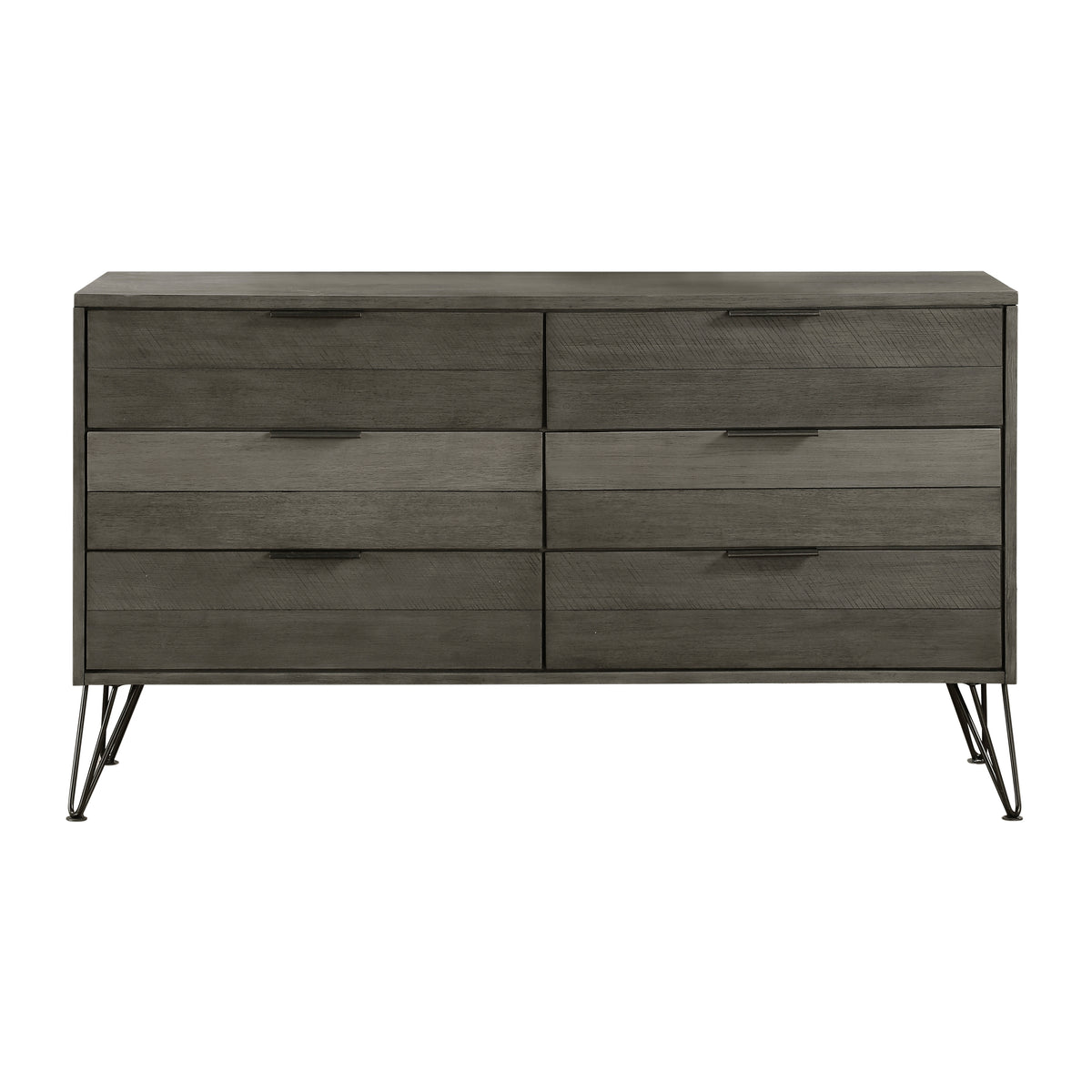 Urbanite 4-Piece Queen Bedroom Set (Queen Bed, Nightstand, Dresser, Mirror)