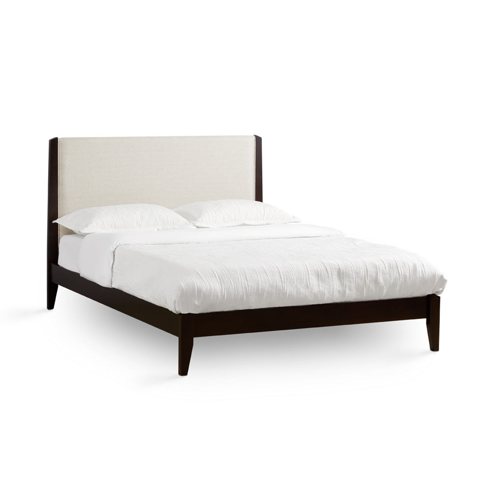 Elegant Bed with Tapered Legs