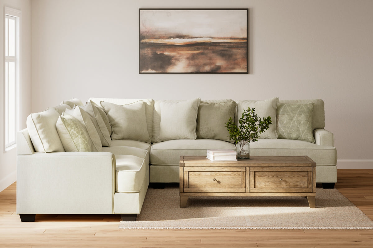 Rawcliffe 3-Piece Sectional with Ottoman