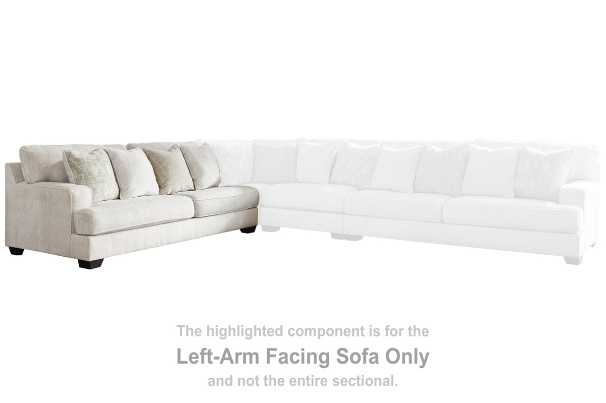 Rawcliffe 3-Piece Sectional with Ottoman