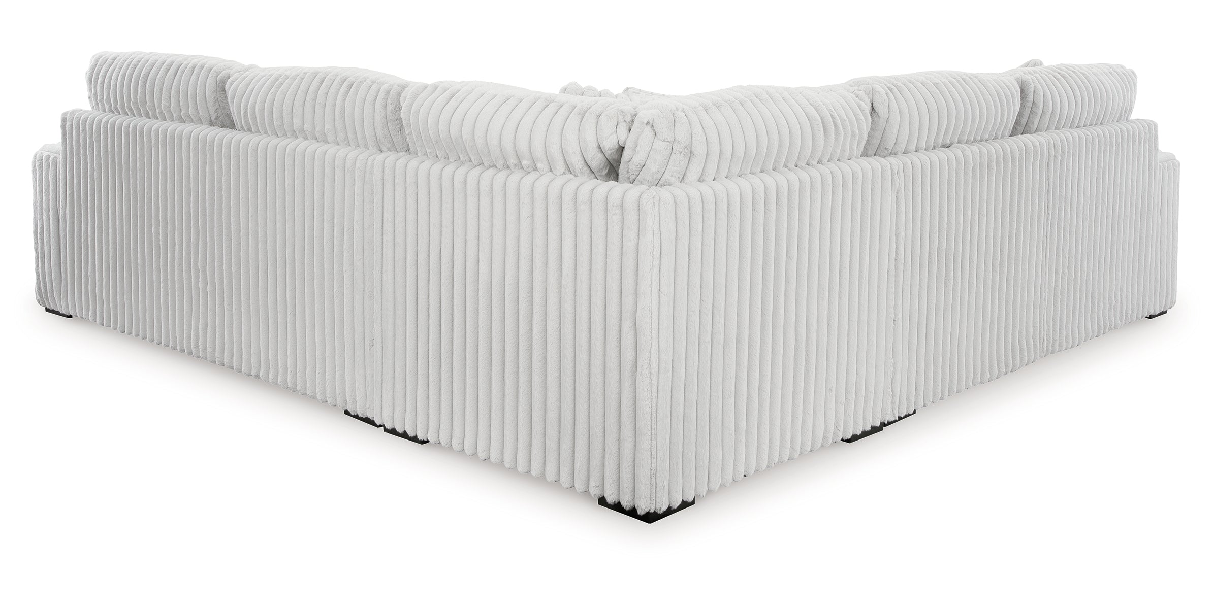 Stupendous 3-Piece Sectional with Ottoman