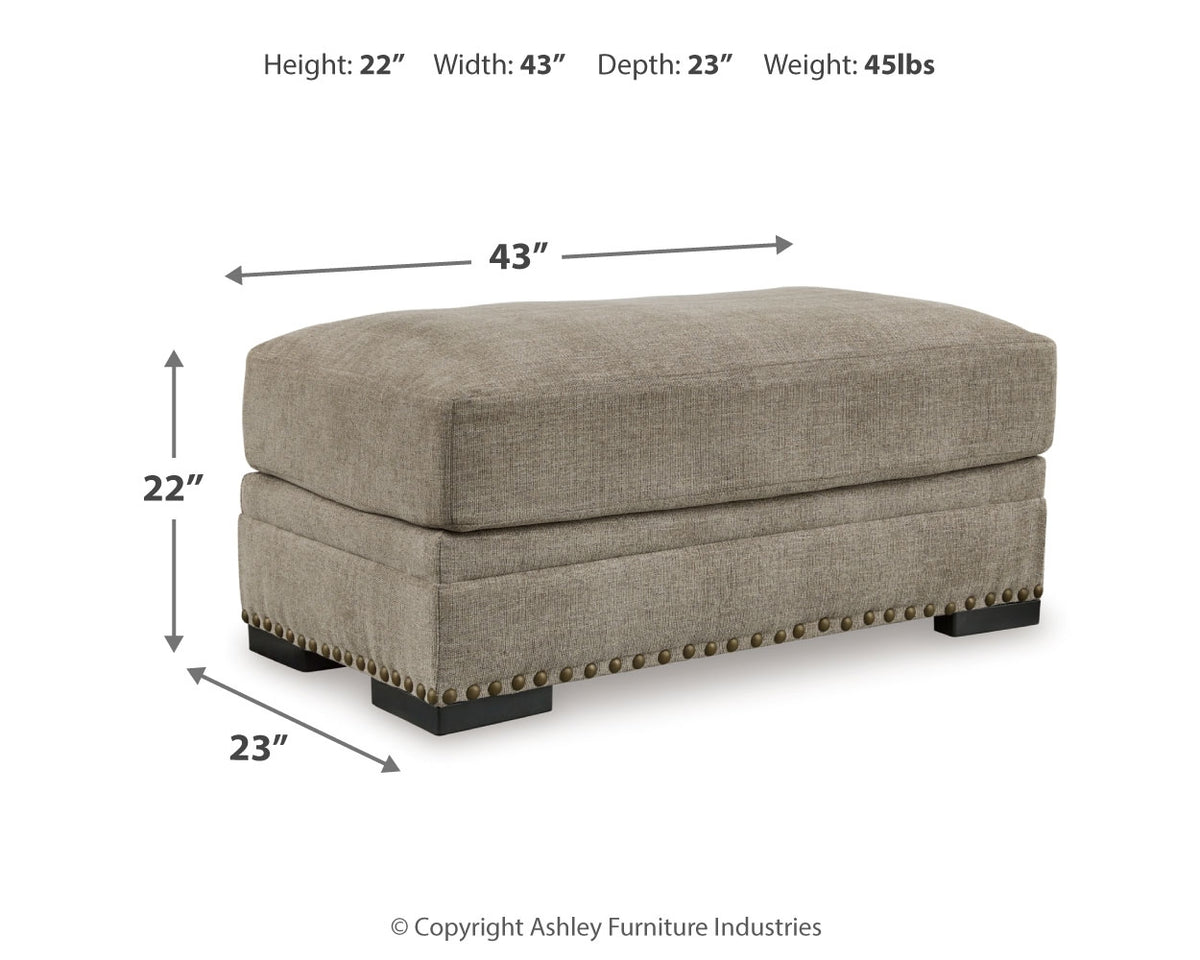 Galemore Sofa, Loveseat, Chair and Ottoman
