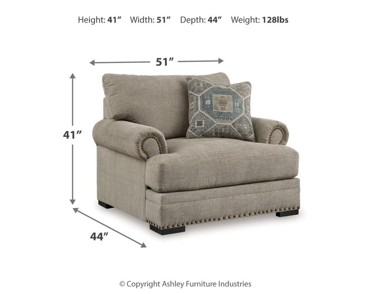 Galemore Sofa, Loveseat, Chair and Ottoman