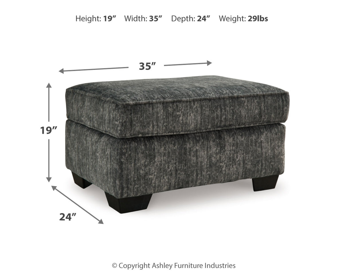 Lonoke Sofa, Loveseat, Chair and Ottoman