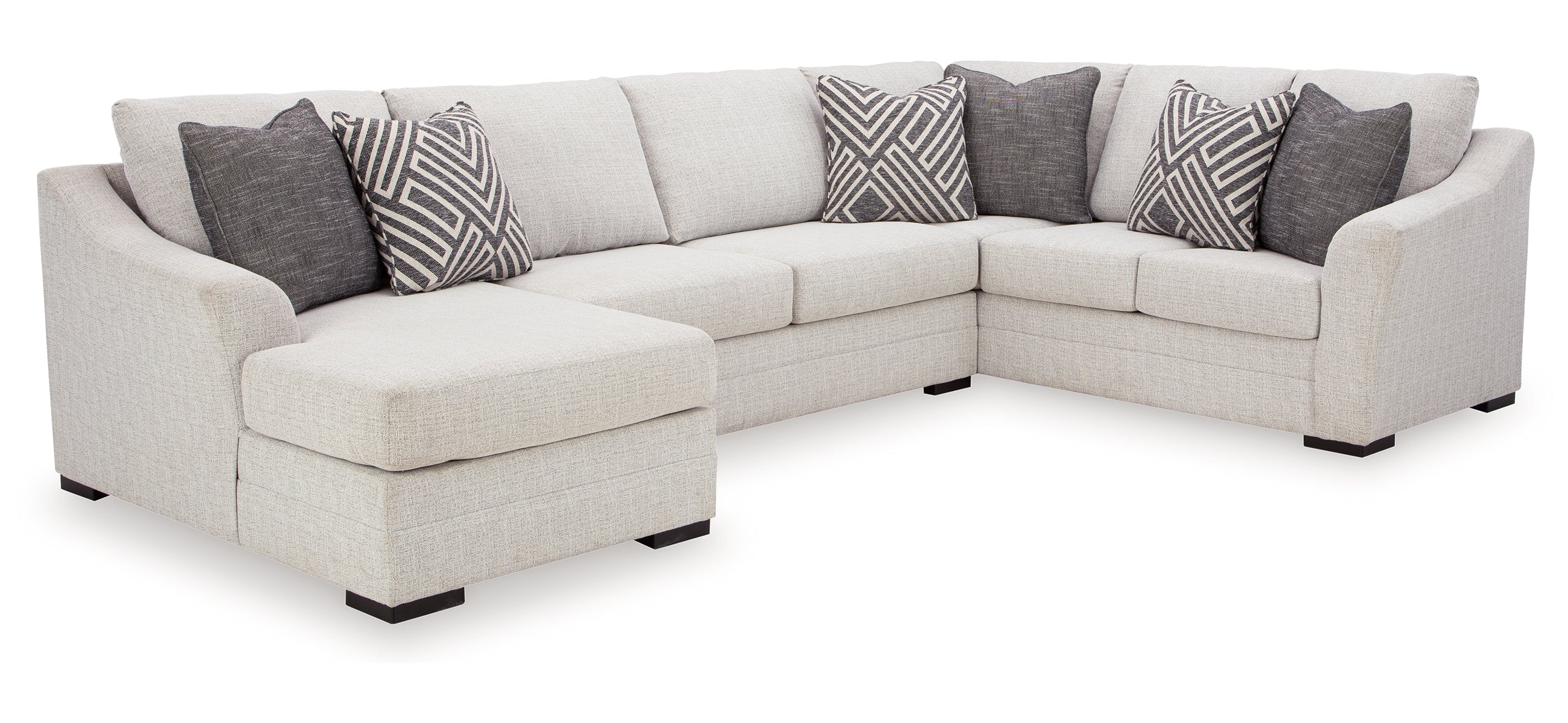 Koralynn 3-Piece Sectional with Ottoman