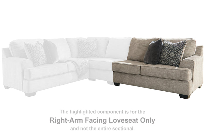 Bovarian Right-Arm Facing Loveseat